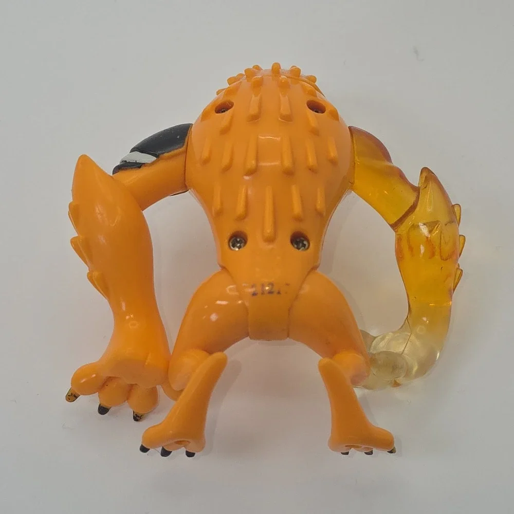 Ben 10 Wildmutt Action Figure Orange Translucent Arm Bandai 2006 Cartoon Network